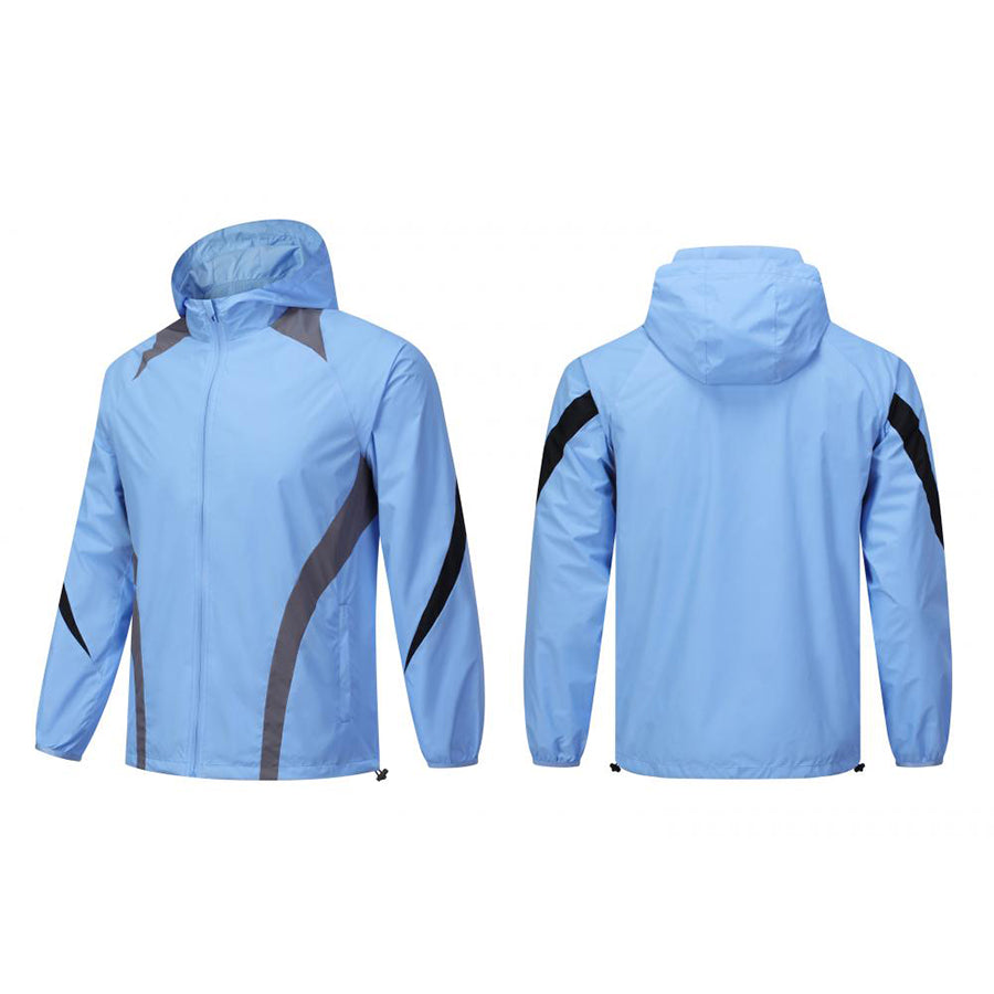 TerraGuard Windbreaker Dual Mesh Jacket – White