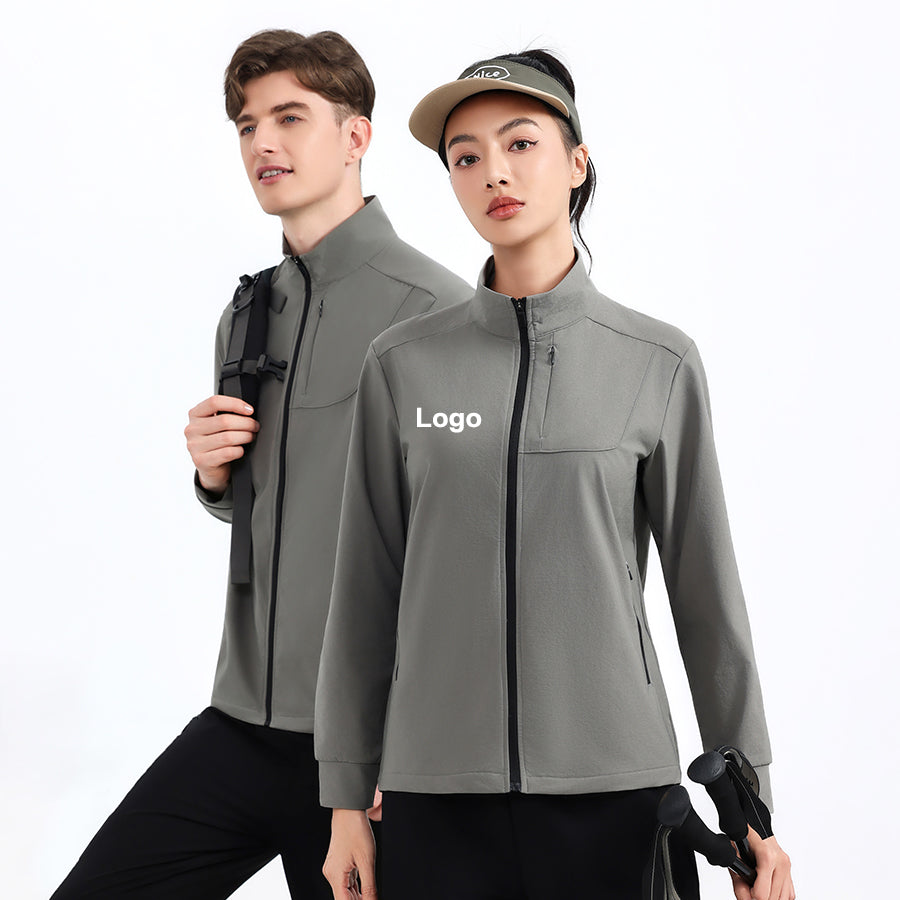 DriftPro Wind-Resistant Shell Jacket – Light Blue