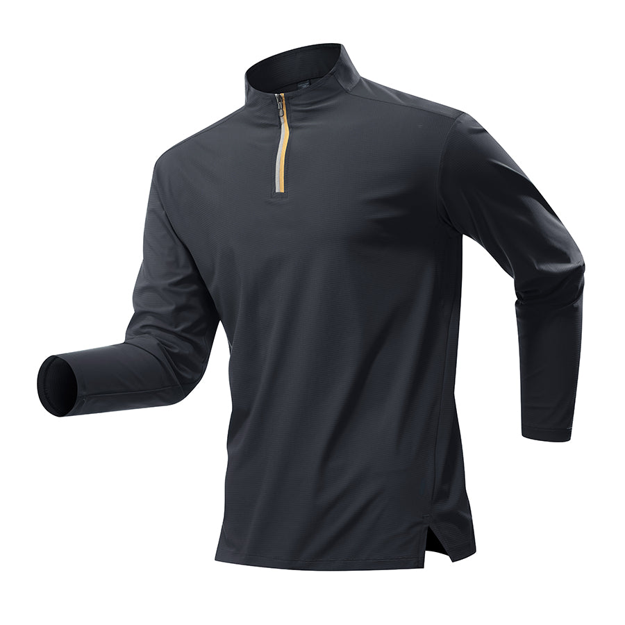 AeroForm Quick-Dry Sports Long Sleeve – Gray