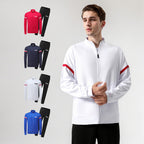 StrideLine Dual-Zipper Track Jacket