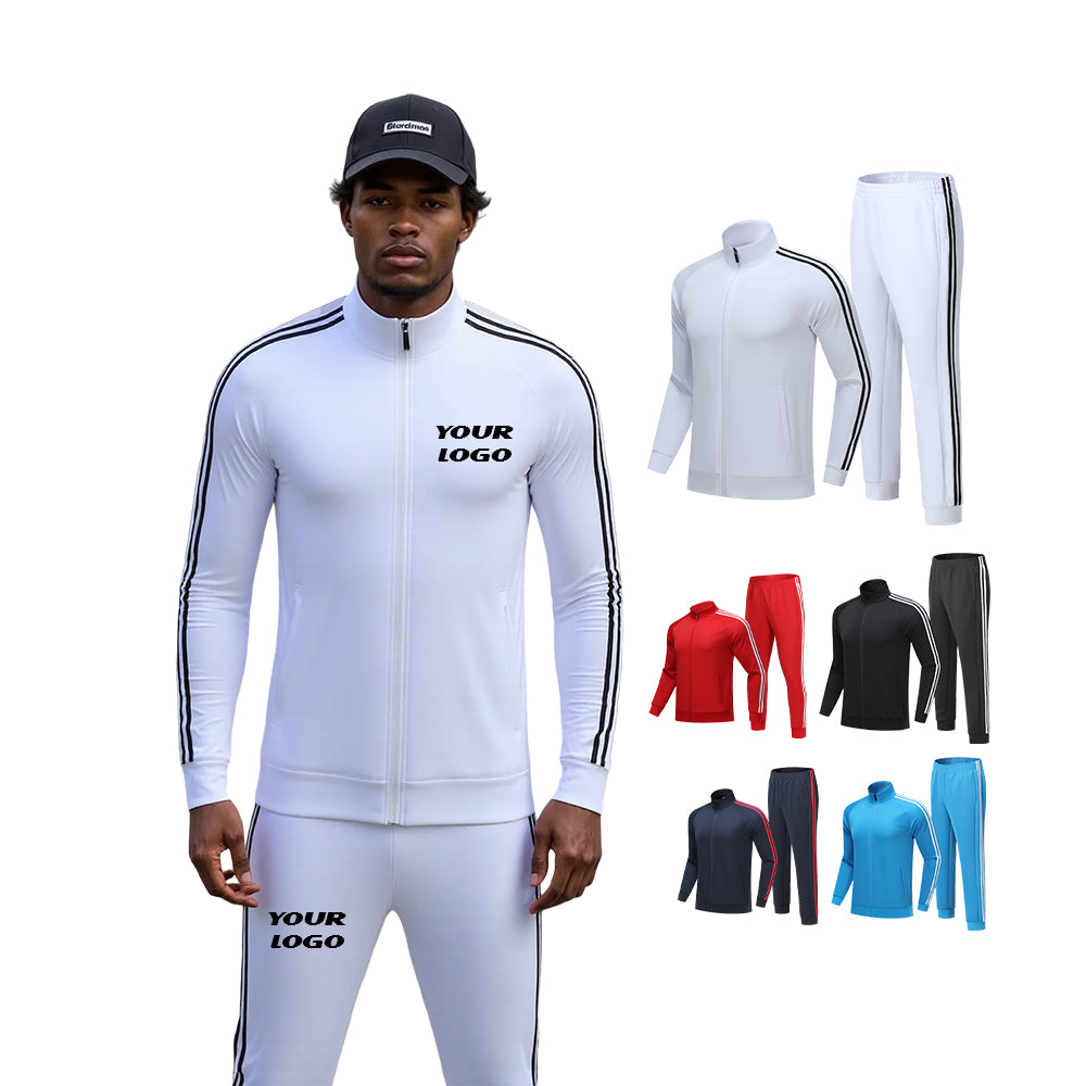 Active Wear Tracksuit Running Set Lightweight Jogger Top Bottom