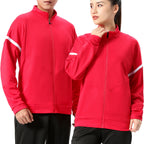 StrideLine Dual-Zipper Track Jacket