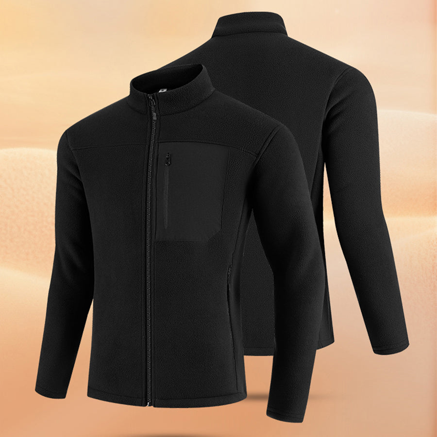 ThermaCore Fleece Zip Sweatshirt – Charcoal Gray