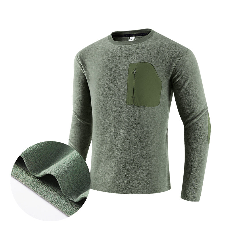 FlexTherm High-Stretch Winter Top – Red