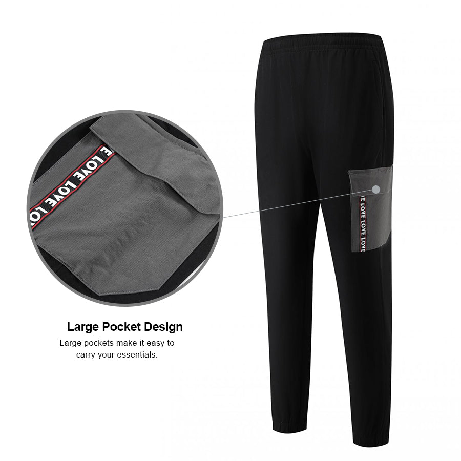 AirEase Breathable Casual Pant – Black