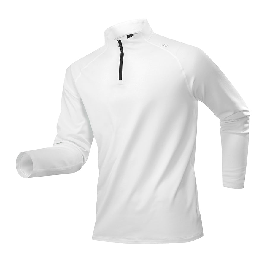 CoreEase Breathable Training Half Zip – Grayish Blue