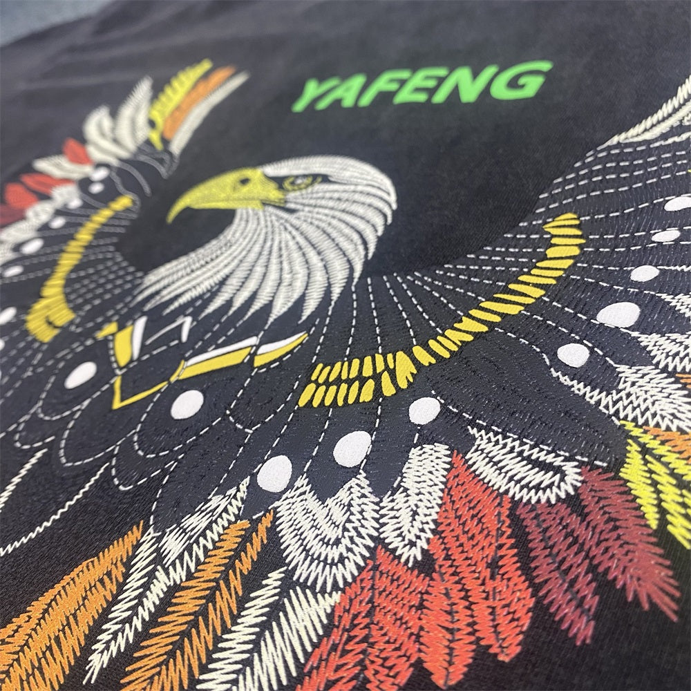 Embroidered Graphic T-Shirt for Urban Fashion