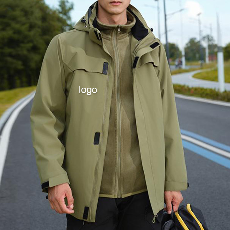 TerraFlow QuickDry Windproof Shell – Red