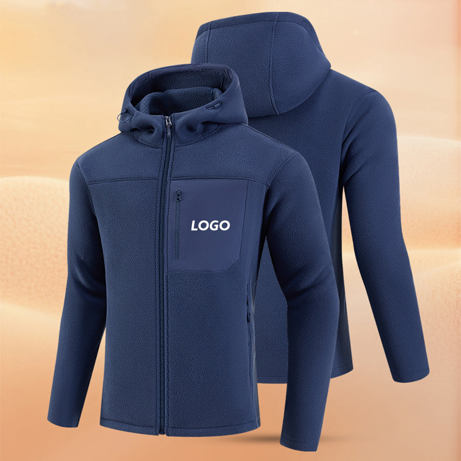 ComfaCore Fleece Hoodie – Deep Gray