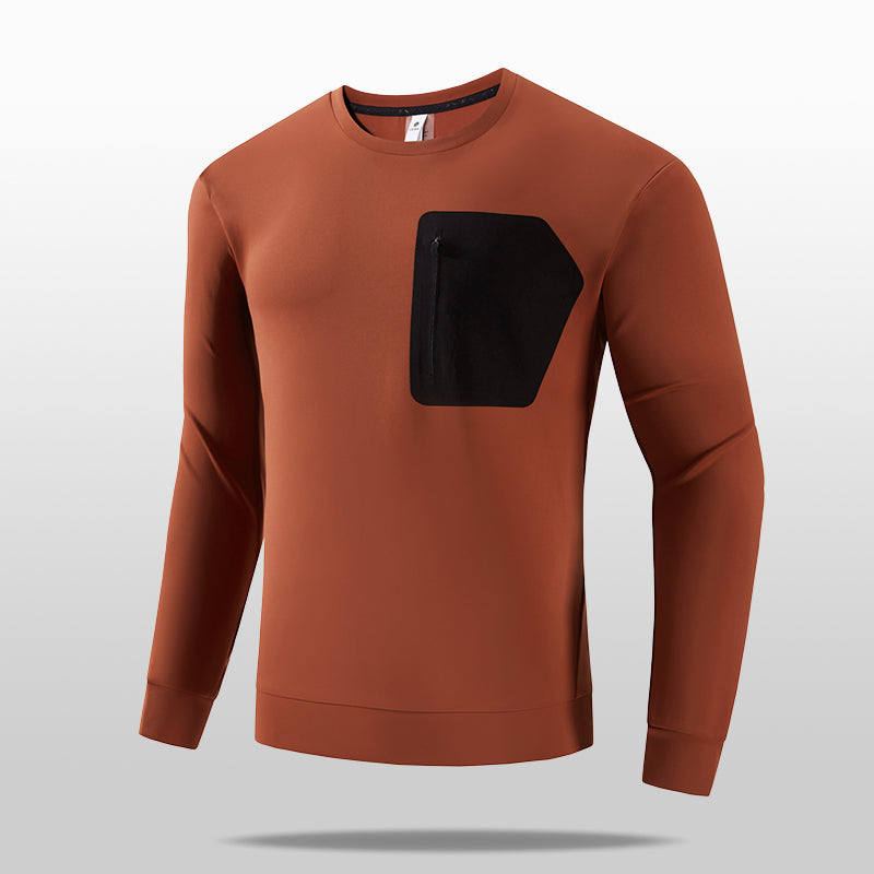 MotionWave Lightweight Active Crew Neck Tee – Black