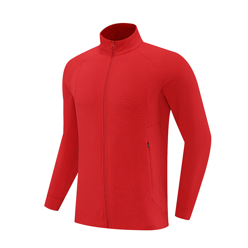 CoreFlex Elastic Casual Jacket – Red