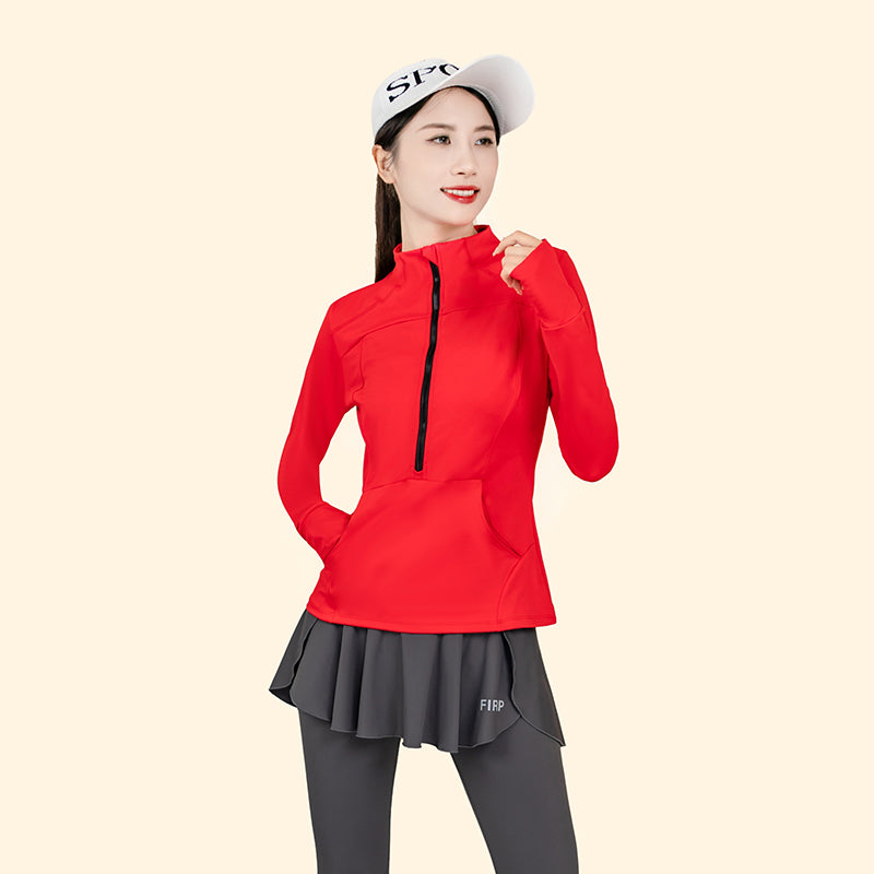 ChillMotion Breathable Active Half Zip Top