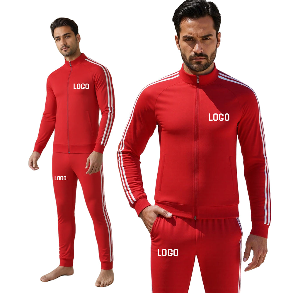 Active Wear Tracksuit Running Set Lightweight Jogger Top Bottom