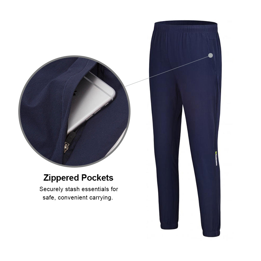 DryArc Breathable Tapered Pant – Black Upper Teal