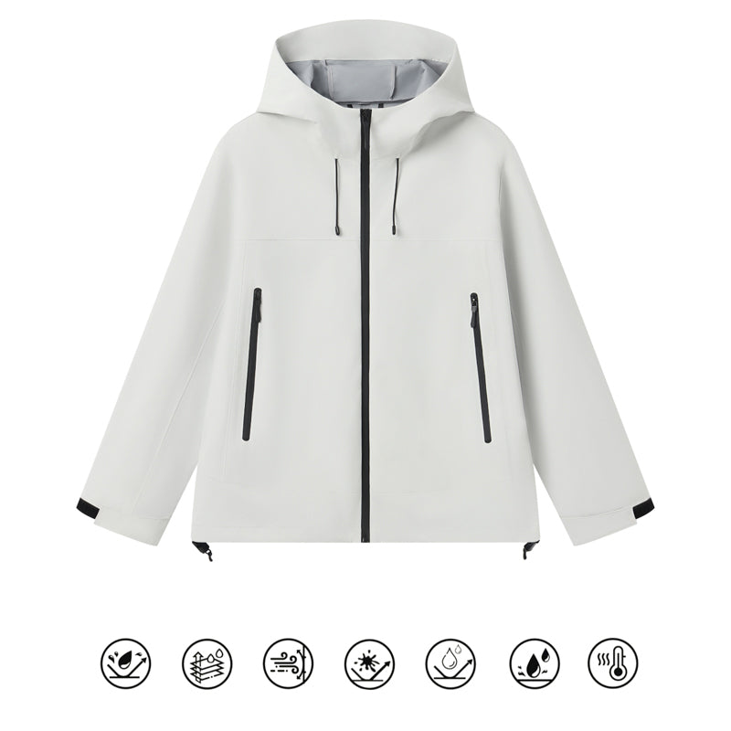 AeroGuard Waterproof Winter Jacket – Black