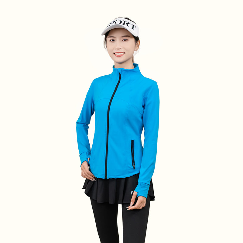 FlexWave Breathable Stretch Fitness Jacket