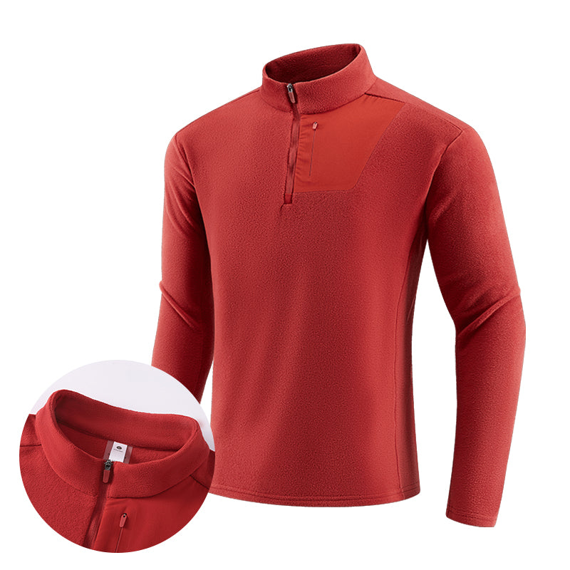 HeatWave Quick-Dry Performance Sweatshirt – Black