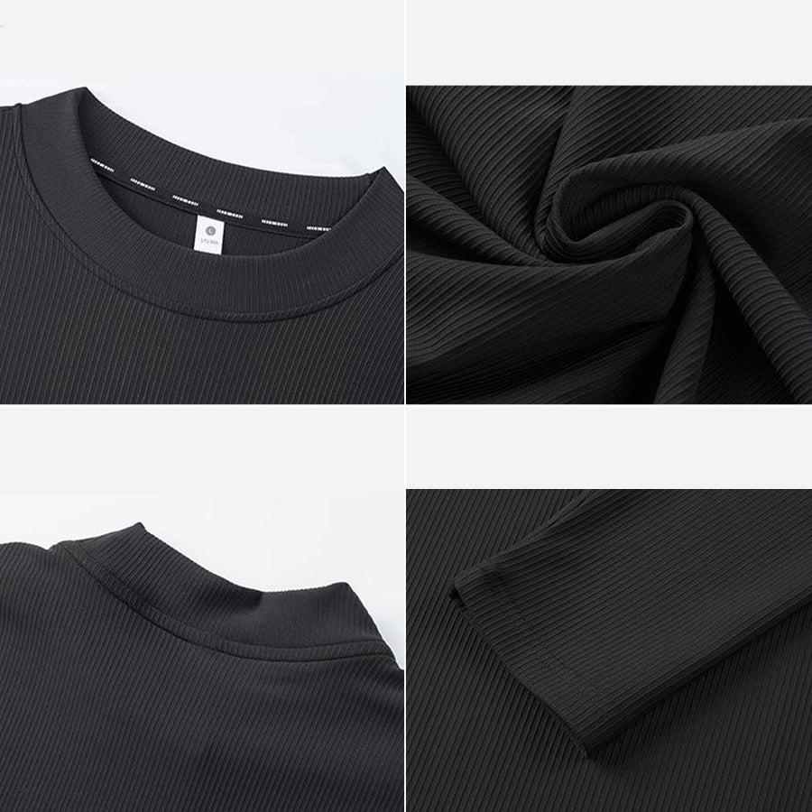 CoreHeat Insulated Training Shirt – Navy Blue