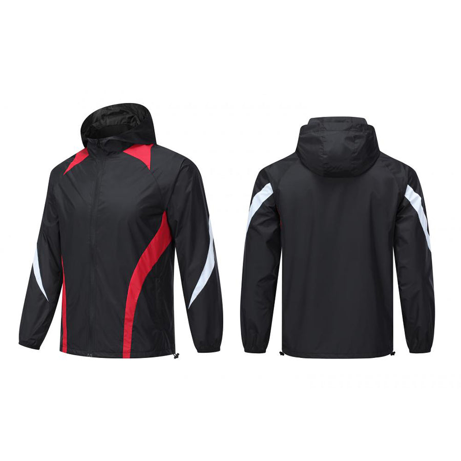 TerraGuard Windbreaker Dual Mesh Jacket – White