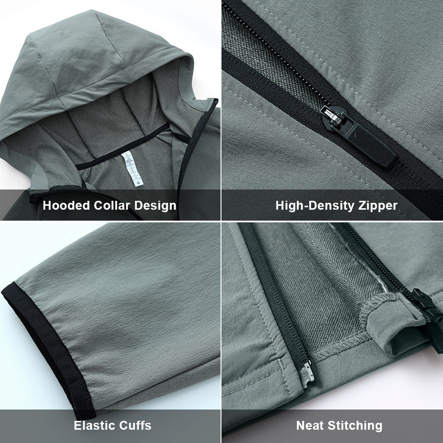 Breathable Hoodie Jogger Pants Combo