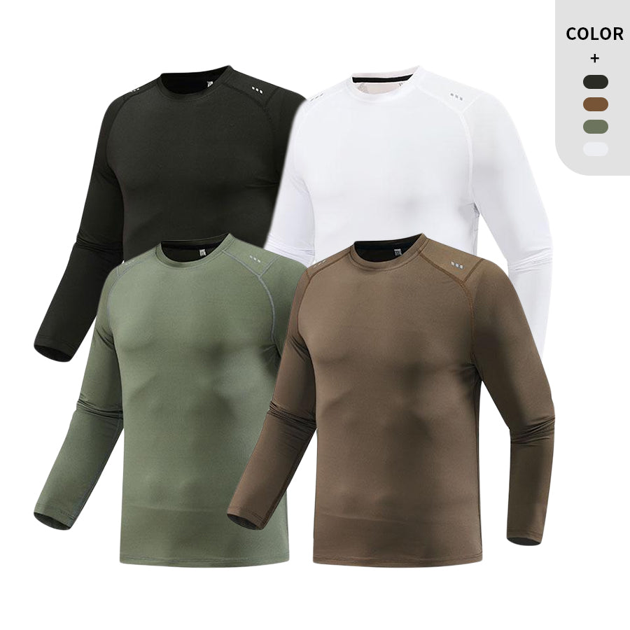 LumaFit Reflective Activewear Shirt – White