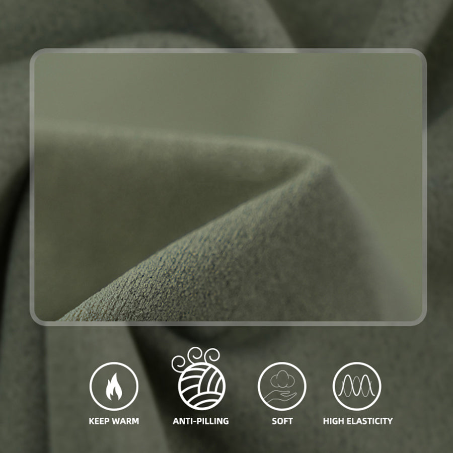 FlowFit 4-Way Stretch Running Shirt – Army Green