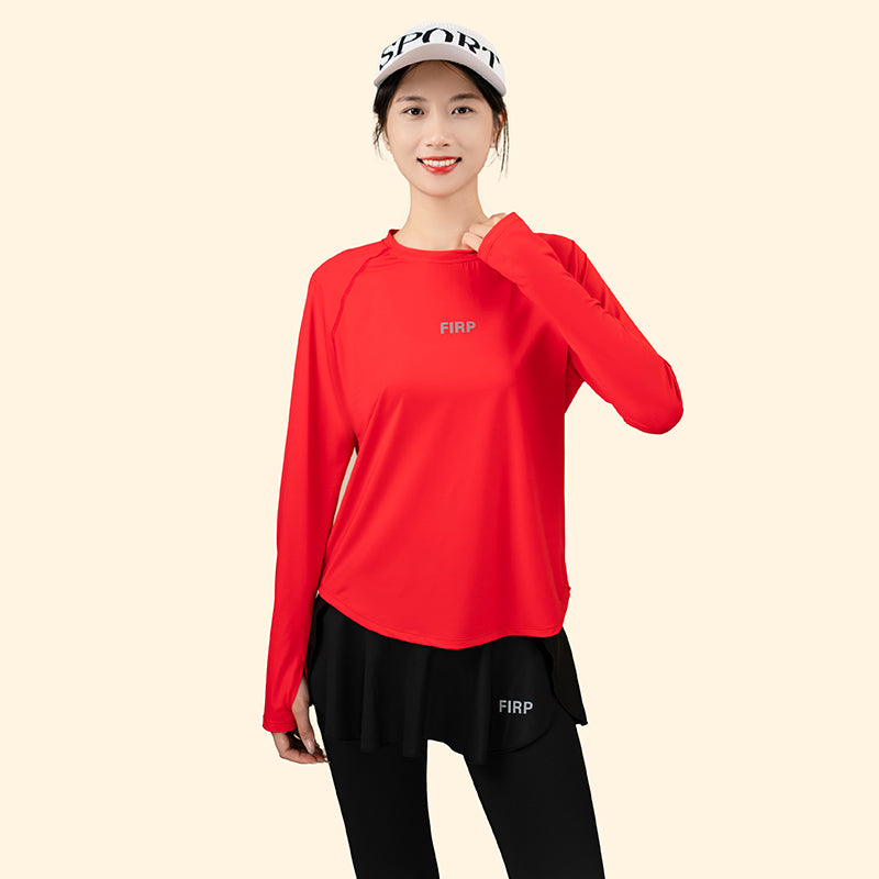 AeroSkin Lightweight Mesh Sports Long Sleeve