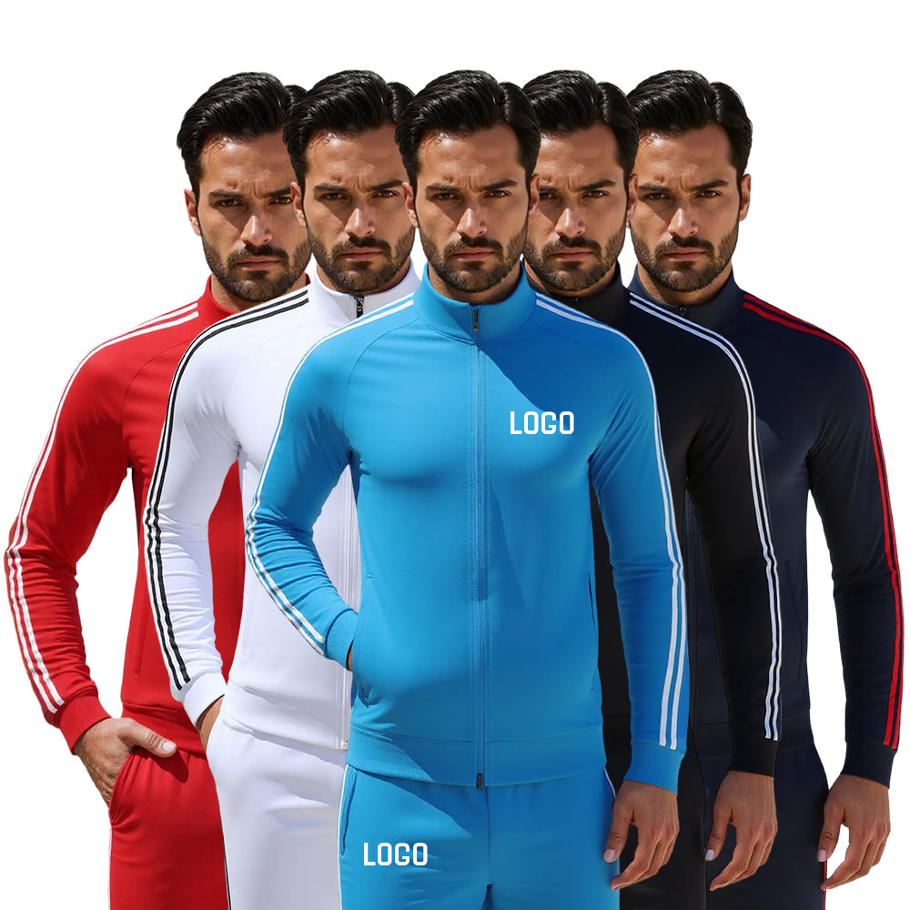 Active Wear Tracksuit Running Set Lightweight Jogger Top Bottom