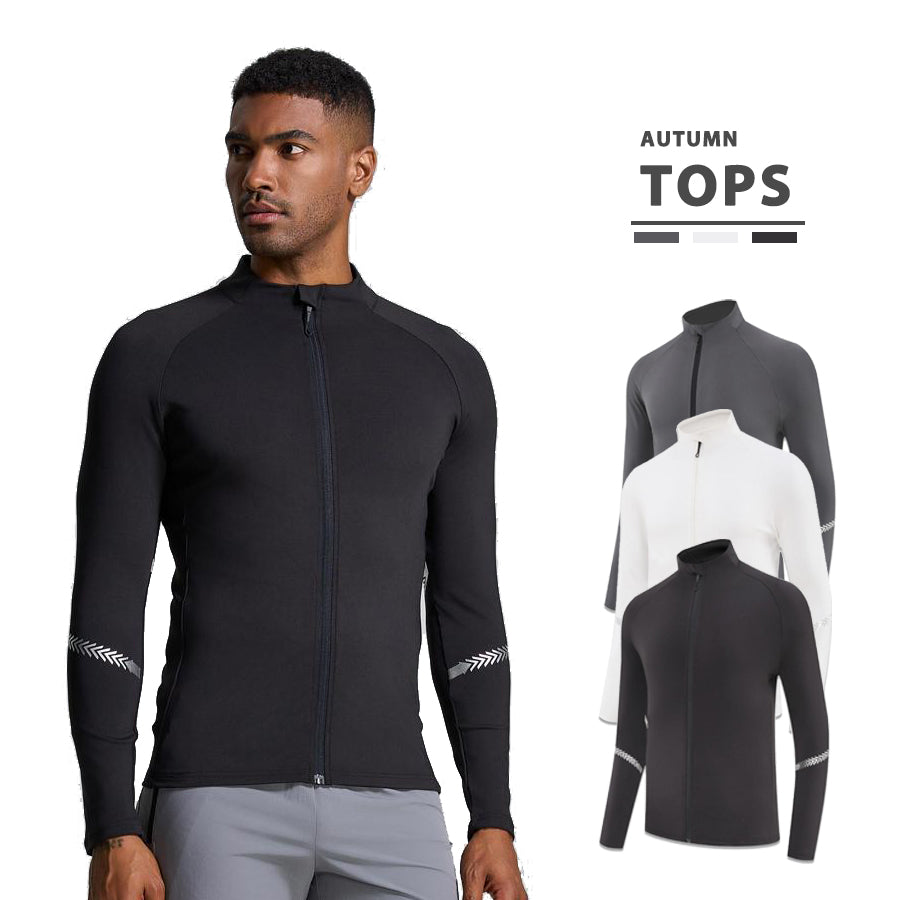 AeroForm Quick-Dry Running Jacket – White