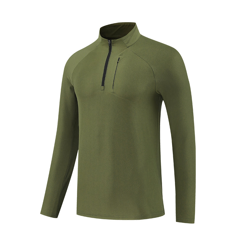 MoveCore Lightweight Training Long Sleeve – Army Green