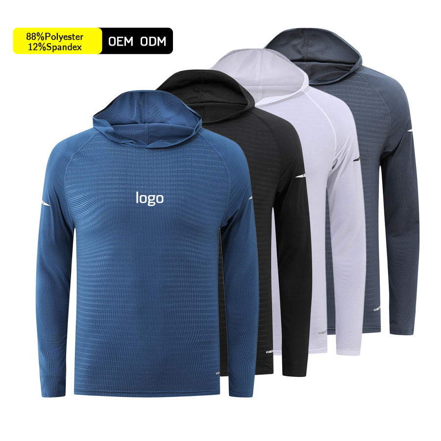 LiteMotion SoftTouch Fitness Hoodie – Dark blue