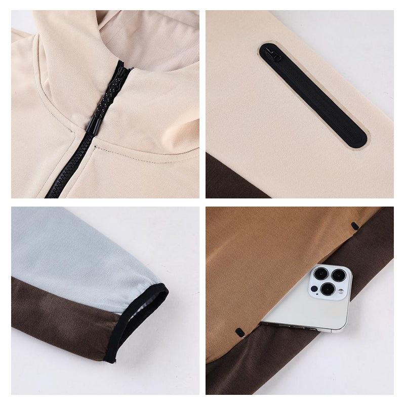 BodyFlex Performance Hoodie Set – Orange