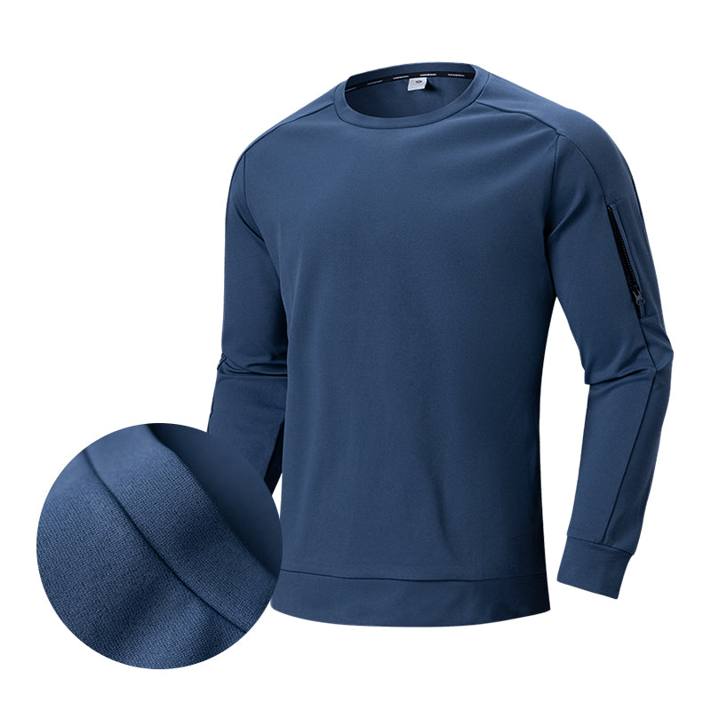 CoreFlow Quick-Dry Crew Neck Shirt – Yellow