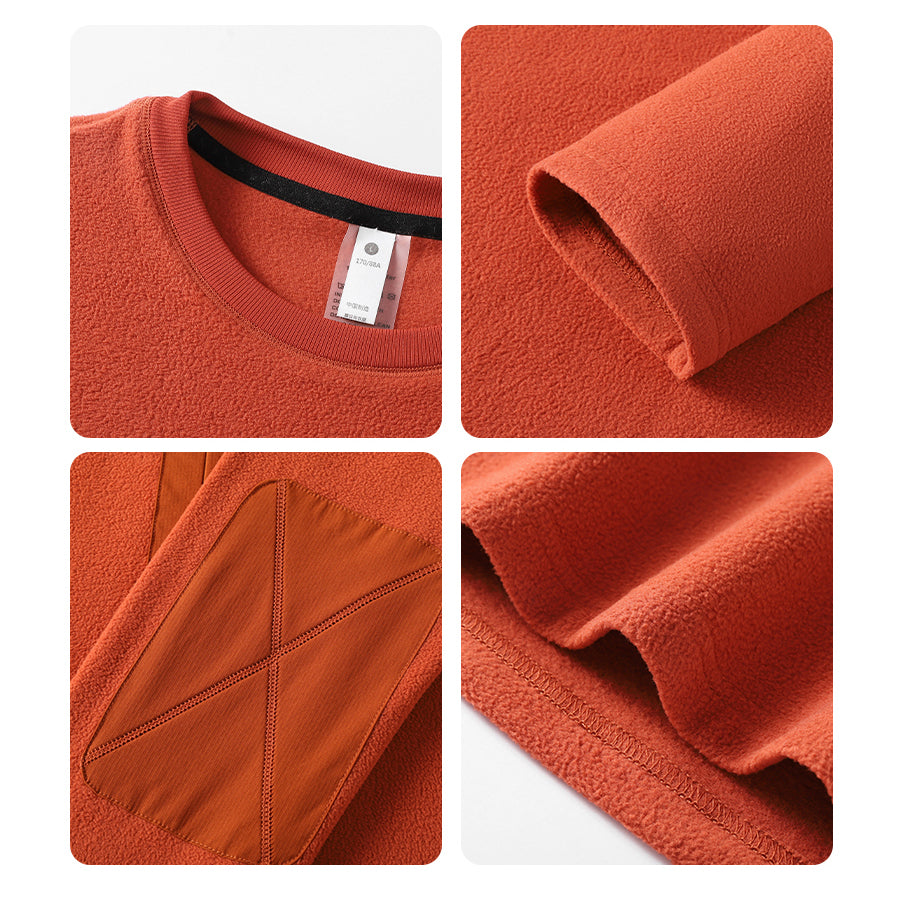 FlexTherm High-Stretch Winter Top – Red