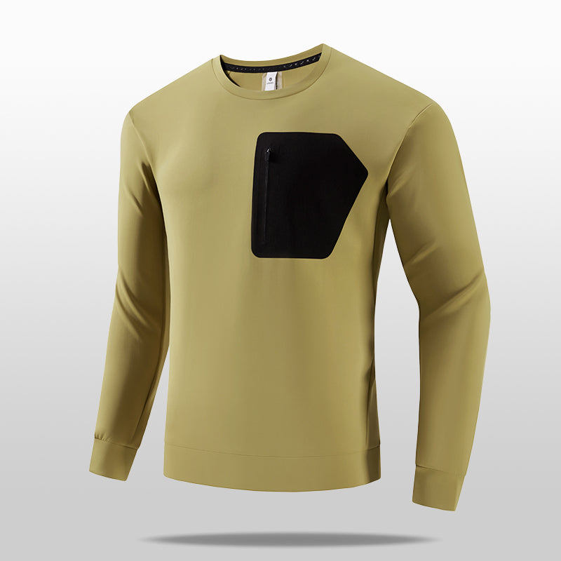 MotionWave Lightweight Active Crew Neck Tee – Black