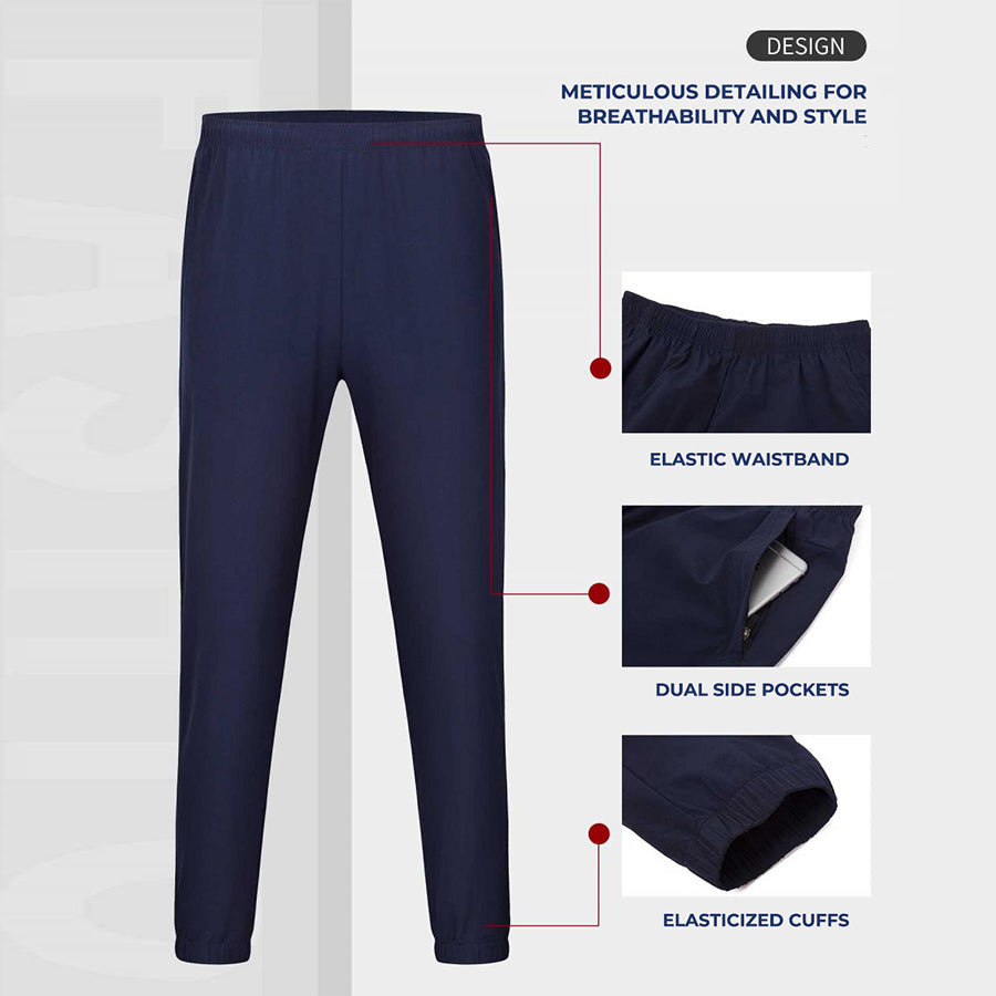 DryArc Breathable Tapered Pant – Black Upper Teal