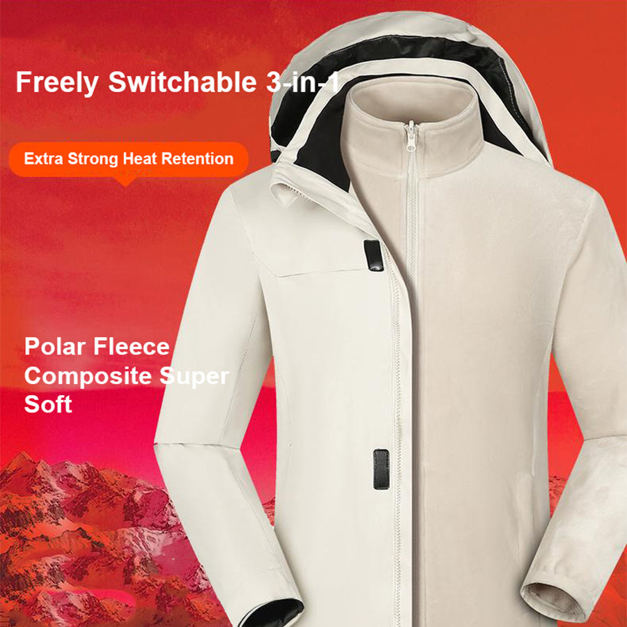 TerraFlow QuickDry Windproof Shell – Red