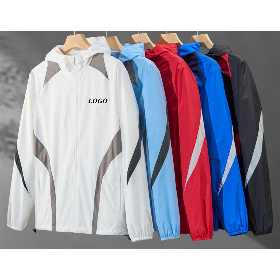 TerraGuard Windbreaker Dual Mesh Jacket – White