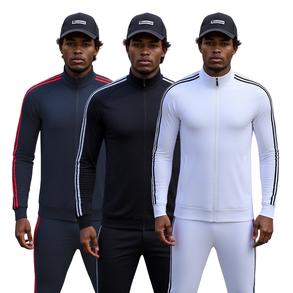 Active Wear Tracksuit Running Set Lightweight Jogger Top Bottom
