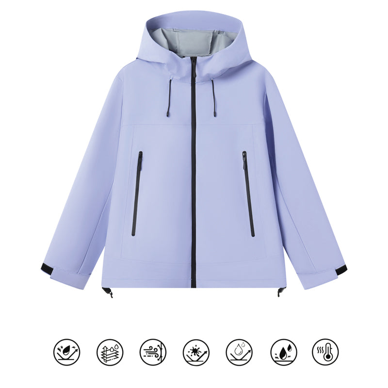 AeroGuard Waterproof Winter Jacket – Black