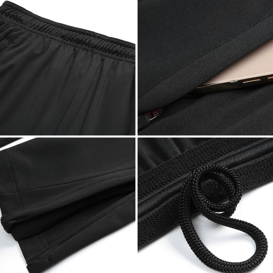 RunEase Stretch Tapered Pant – Black