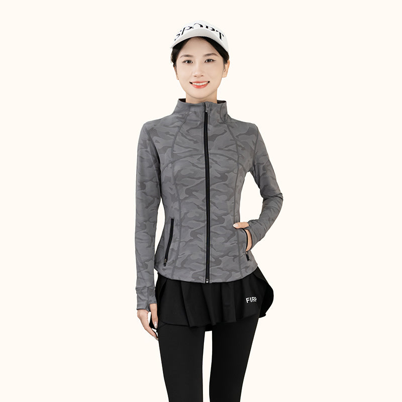 FlexWave Breathable Stretch Fitness Jacket