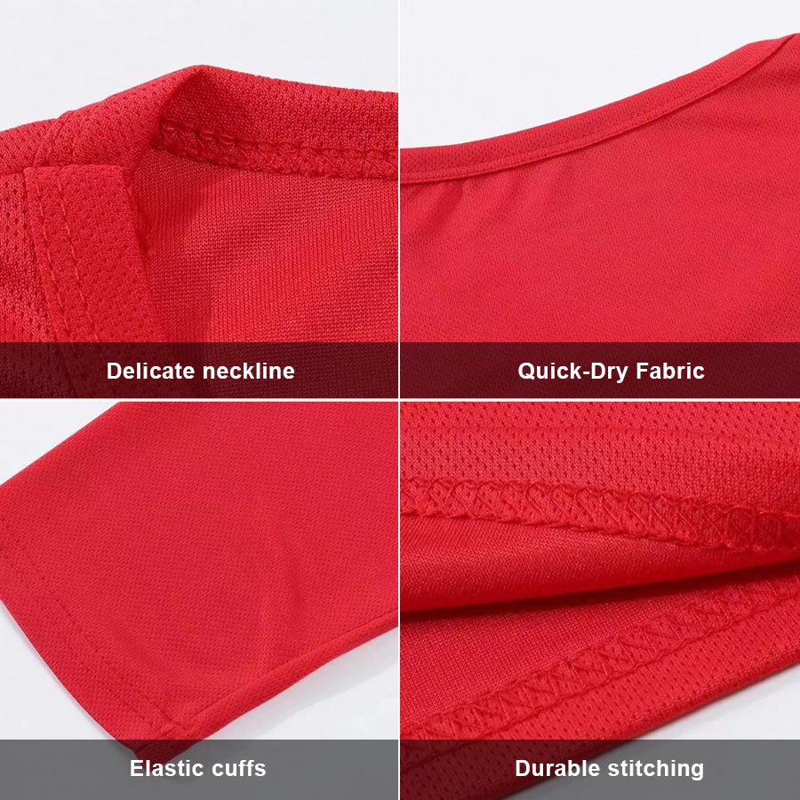 FlowLite Moisture-Wicking Crew Neck Shirt – White