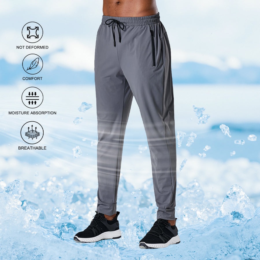 RunEase Quick-Dry Training Pant – Black