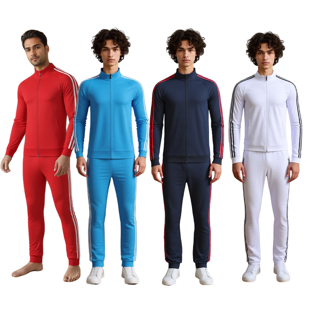 Active Wear Tracksuit Running Set Lightweight Jogger Top Bottom