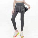 VitaMotion Breathable Faux Two-Piece Skirt Pants