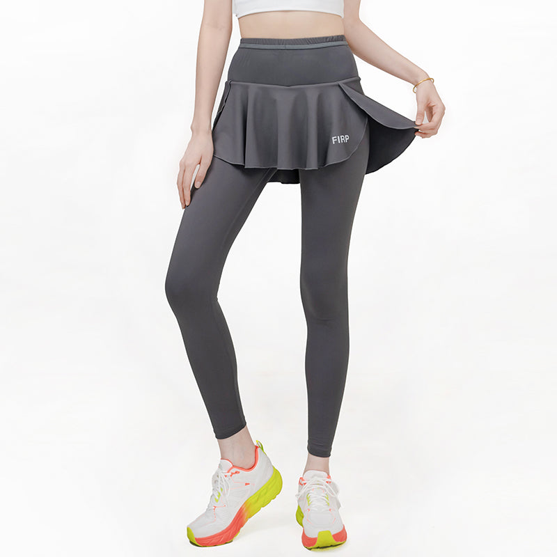 VitaMotion Breathable Faux Two-Piece Skirt Pants