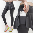VitaMotion Breathable Faux Two-Piece Skirt Pants