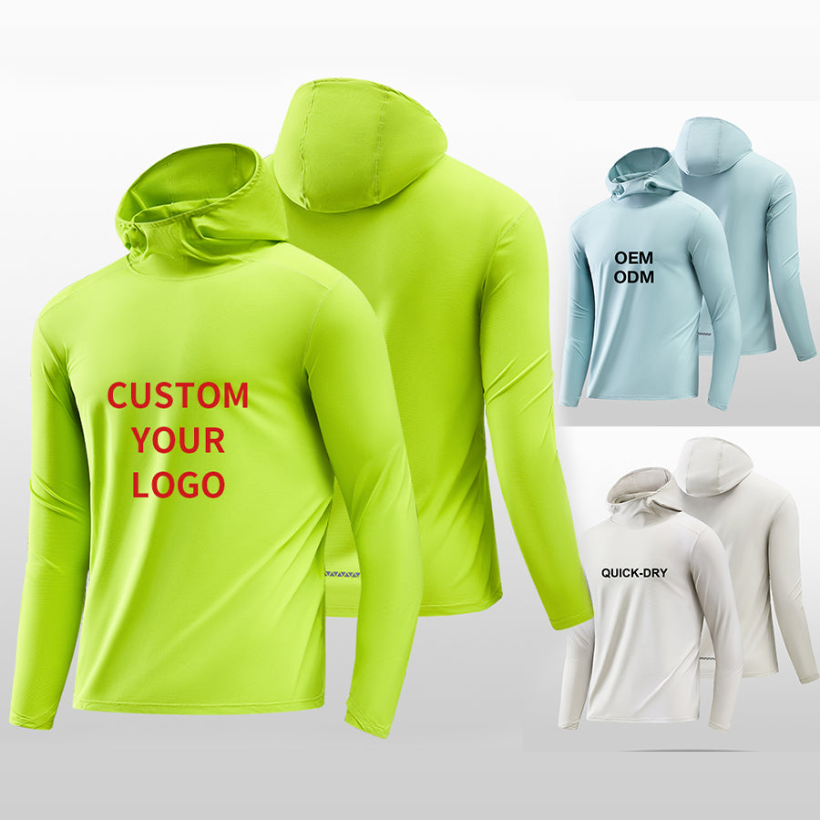 CoreBreeze Breathable Training Hoodie – Sky blue