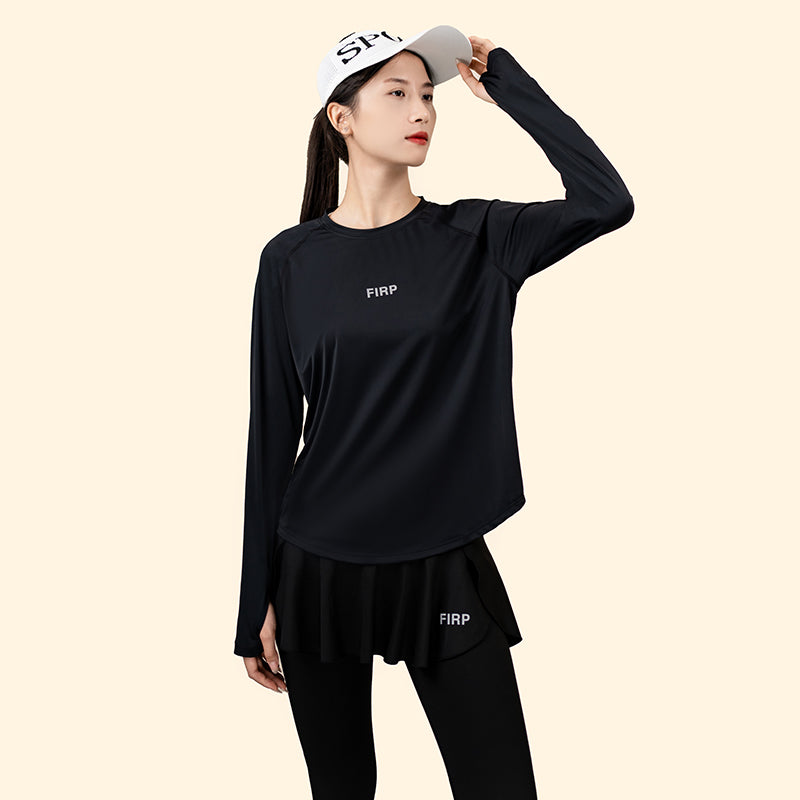 AeroSkin Lightweight Mesh Sports Long Sleeve